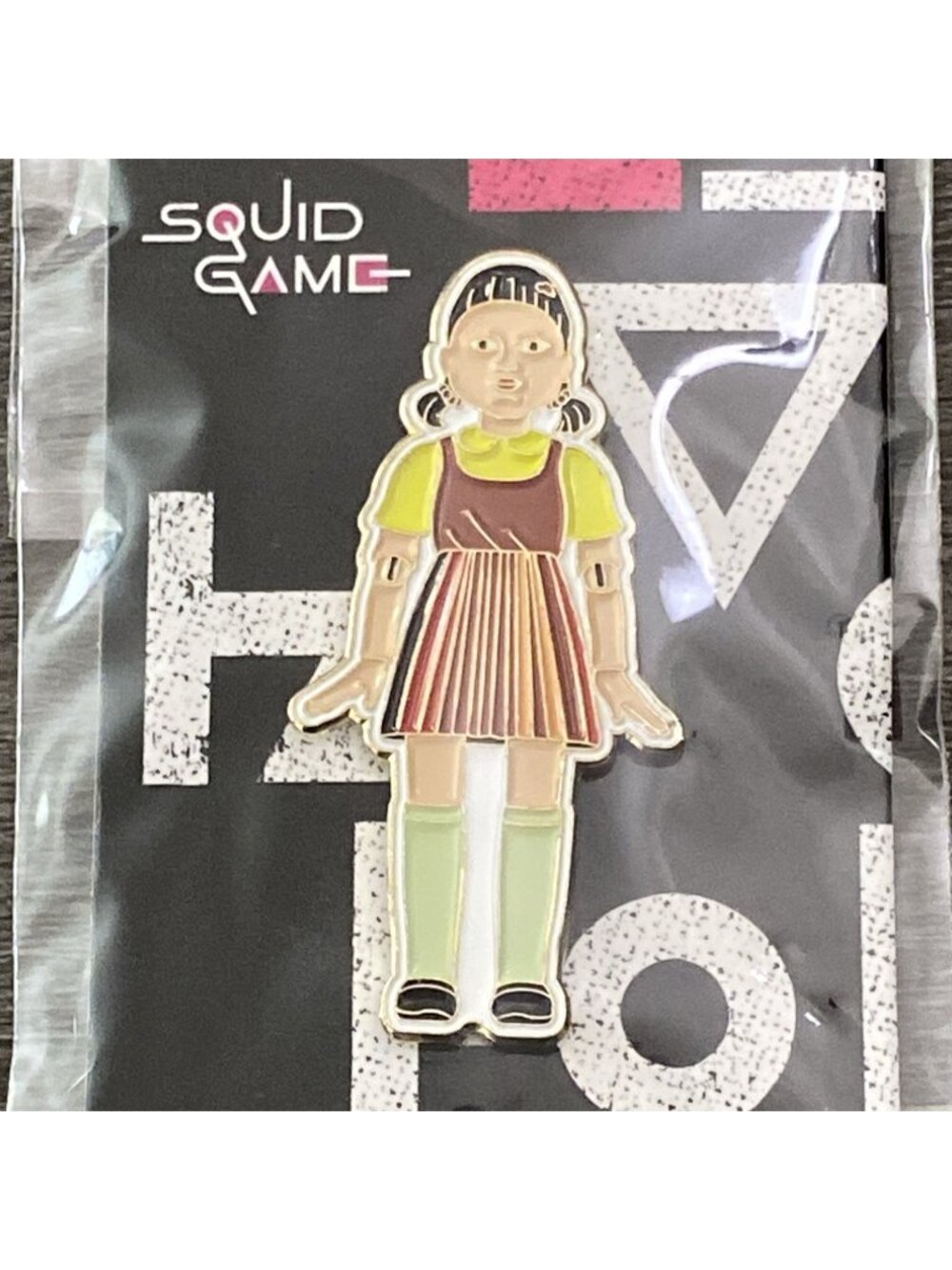 NEW OFFICIAL MERCH Squidgame FYC Swag Promo Pin TV 2025 Netflix LE